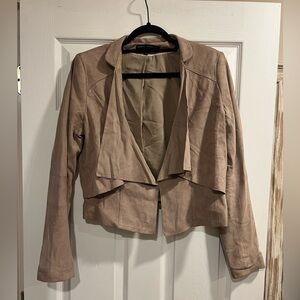 White House, black mark suede jacket